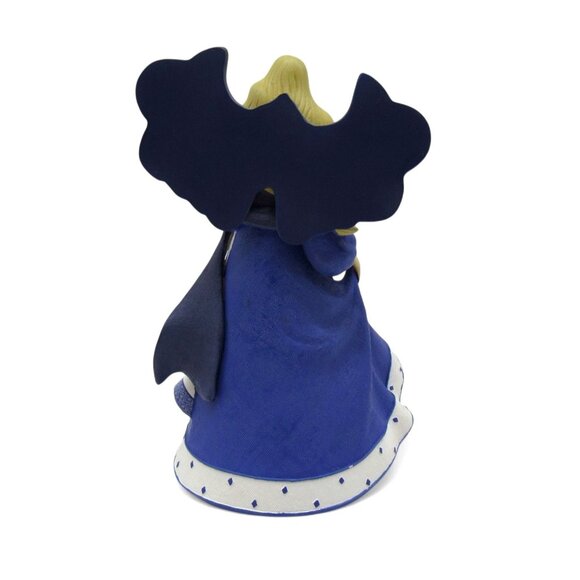 Hamilton Collection BLUE WILLOW Protection For a Peaceful Passing Angel Figurine - Picture 8 of 10